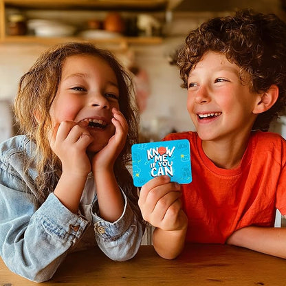 Big Life Journal - Know Me If You Can Connection Game, Fun Family Game for Kids, Teens & Adults, 160 Cards to Spark Conversation, Build Emotional Intelligence & Create Lasting Memories