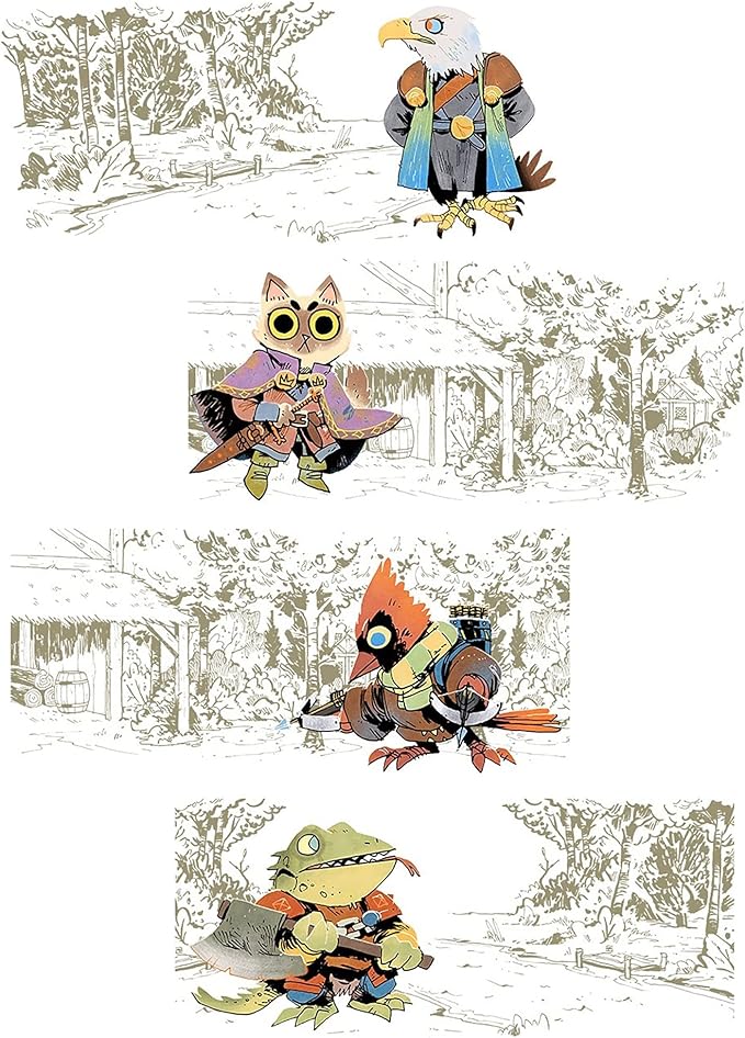 Magpie Games Root The Roleplaying Game: GM Screen & Campaign Notepads – Gamemaster Accessory Pack