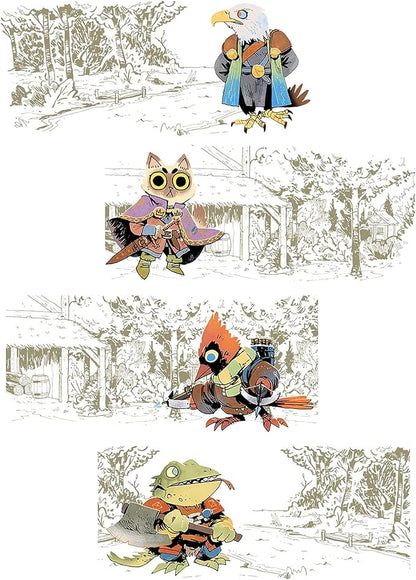 Magpie Games Root The Roleplaying Game: GM Screen & Campaign Notepads – Gamemaster Accessory Pack