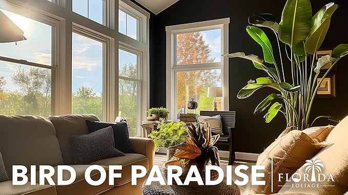 Orange Bird of Paradise | Strelitzia Reginae | 10 Live Plants | Tropical Perennial Blooming Specimen