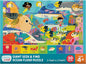 Chuckle & Roar Educational 50 PC Floor Puzzle Giant Seek & Find Ocean