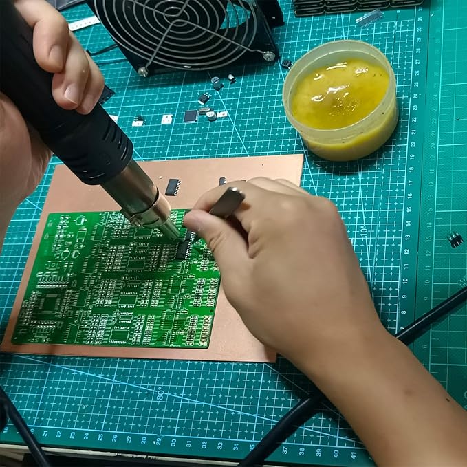 Gikfun Advanced SMD/SMT Soldering Practice Kit, DIY Electronics Training Board with Components EK8489