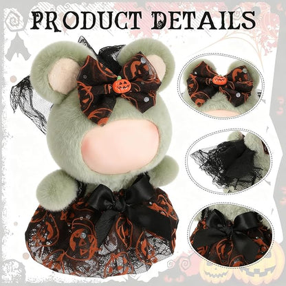 1 Sets 17cm Doll Clothes Set(6.7inch), Dress up Doll Clothing Set Adorable Replacement Stylish Have a Seat Outfit (Halloween A Style)