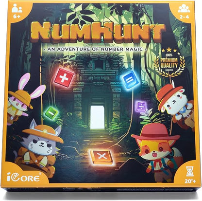 iCore Math Games for Kids, Adults Stress Relief ADHD Math Toys, Smart Learning, Multiplication, Division, Addition, and Subtraction.