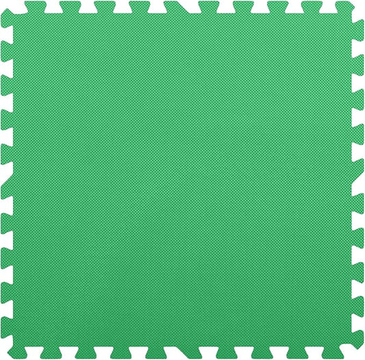 Flooring Inc's 1/2" Soft Non-Toxic Baby Play Mat, Toddler Playmat, Colorful Puzzle PlayMat, Floor Mats for Kids & Babies, EVA Foam Interlocking Tiles for Nursery & Playroom | Blue, 20 Tiles, 80 Sq/Ft