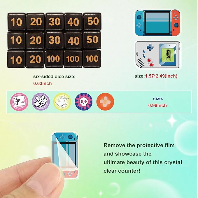 Premium PTCG playmat Set - 24x24 for Pokemon mat with 22 Damage counters and Storage Bag - Ideal for PTCG Board Game and TCG Play (Style3)