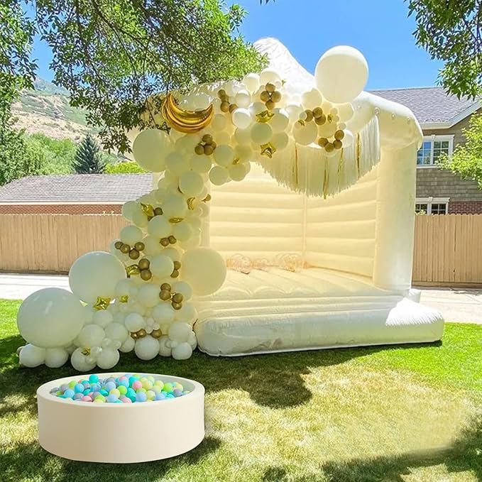 Realhaha Ball Pit Balls 50 100 200 500 Play Balls Plastic Balls for Baby Girls Toddlers Kids Play Tent Pool Playhouse Playpen Party Decoration