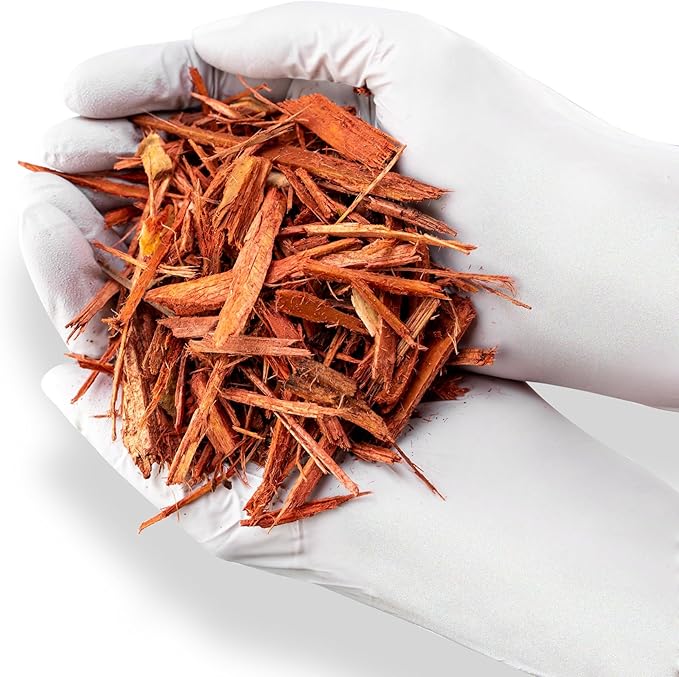 Premium Red Mulch Cover - Enhance Your Landscape with Vibrant Color and Nutrient-Rich Benefits - 1 Quart