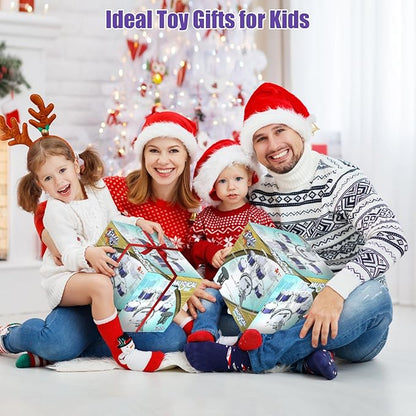 M SANMERSEN Kids Toys Jazz Drum Set - Upgraded Rock Drum Kit with Stool Musical Instruments Educational Birthday Christmas Toys Gifts for Toddlers Child Boys Girls Aged 3 4 5 6 7 8 Year Old