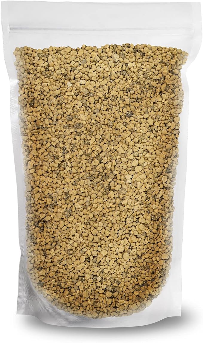 Pure Hard Akadama for Bonsai/Succulent Soil - (3mm-6mm) Small Grain for Cactus, Bonsai Plants Soil Amendment, Prevent Over Water, Provides Optimal Water Retention, Fast Drainage (2 Quart)