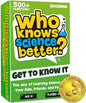 QUOKKA Who Knows Better? - Science - Family Card Trivia Game | Fun Learning & Educational Questions for Families | Suitable for Boys & Girls