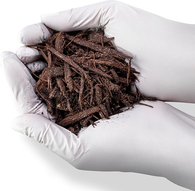 Premium Brown Mulch - Transform Your Landscape with Natural Elegance - 1 Quart