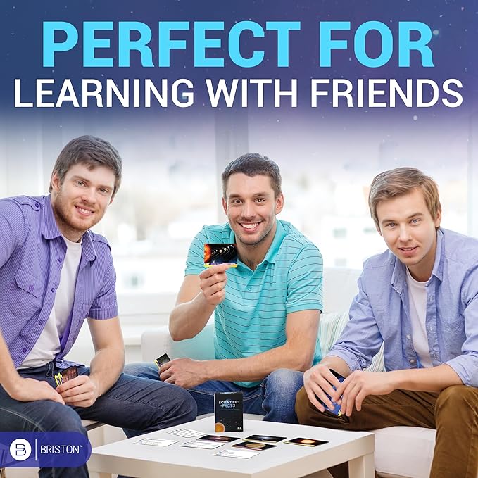 75 Space Flash Cards – STEM Learning Resource - Solar System, Stars, Galaxies, Planets, Satellites, Universe - Astronomy Flashcards for Science Students & Future Astronauts – Grade School & Homeschool