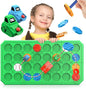 Logic Road Builder Games Toys: STEM Toys for 4 Year Old Kids Montessori Board Game Brain Teaser Puzzles Preschool Learning Activities Educational Toy for Toddler Ages 3 5 6 7 8-12 Boys Girls Gifts