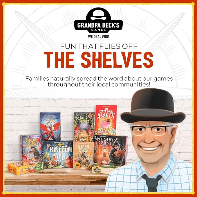 Grandpa Beck's Games Skull King - The Ultimate Pirate Trick Taking Card Game | Fun Strategy Game for Friends, Family, Game Night | from The Creators of Cover Your Assets | 2-8 Players Ages 8+