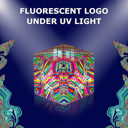 SHASHIBO Shape Shifting Box - Award-Winning Fidget Toy w/ 36 Rare Earth Magnets - Fidget Cube Transforms Into Over 70 Shapes, Sensory Toy Gift for Kids, Teens, and Adults (Water Color)