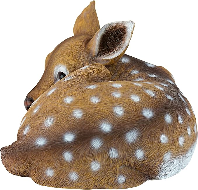 Design Toscano Hershel, the Forest Fawn Baby Deer Statue