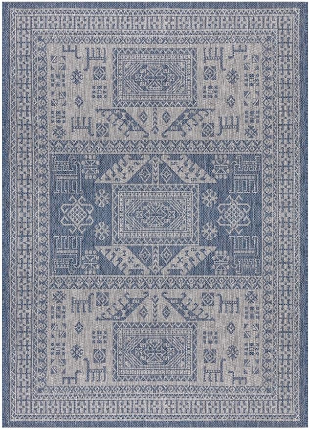 Keen Home Design Terrace Outdoor Area Rug - 12x15 Washable Indoor/Outdoor Rug for Patio, Kitchen, Balcony, Beach, Garden, Deck and Porch, Size: 12'x15'