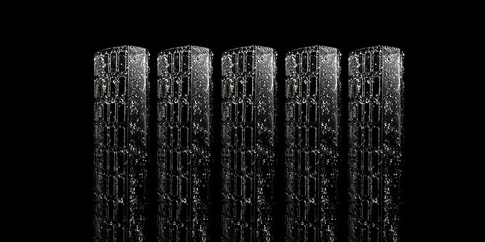 Plastic Moss Poles for Climbing Plants V2 Large 5 Pcs Stackable Moss Pole Monstera Plant Support-Plant Climbing Pole, DIY Moss Pole for Plants Indoor, Plant Sticks Support by THICCLY