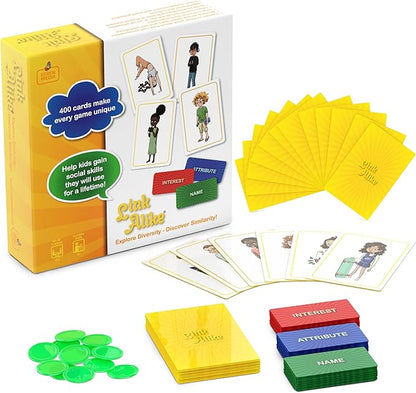 Social Skills Game for Kids, a Fun Therapy Game Ice Breaker Social Emotional Learning Activity | Using Creativity, Open Communication and Positive Thinking | Used by Therapists and Parents