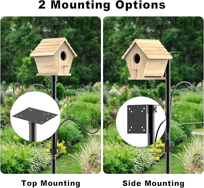Bird Houses for Outside,Wooden Birdhouse Finch Cardinals Hanging, Birdhouse Nesting Box for Wild Bird Viewing,Funny Patio and Outdoor Yard Decoration (House)