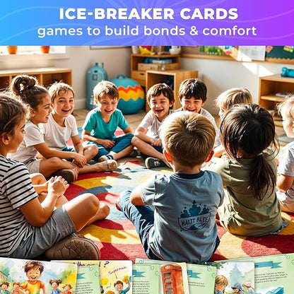 QUOKKA 65 Positive Affirmations Cards for Kids | Mindfulness for Kids with Mindful Practice, Visualization, and Icebreakers | Empower Emotional Well-Being with Meditation & Daily Affirmations XL Cards