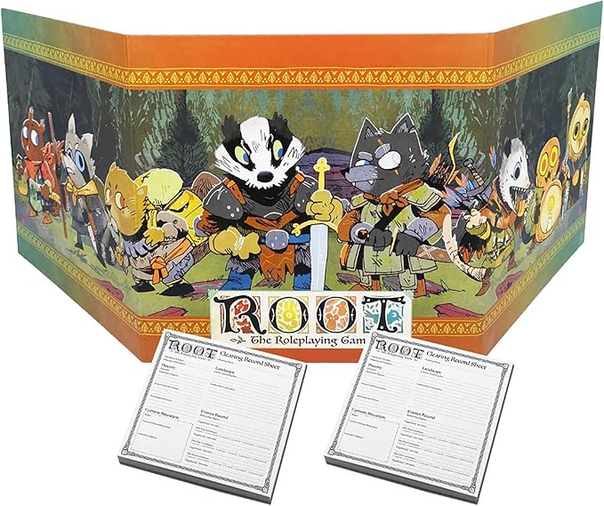 Magpie Games Root The Roleplaying Game: GM Screen & Campaign Notepads – Gamemaster Accessory Pack