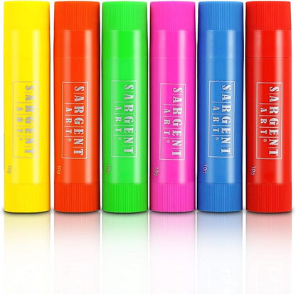 Sargent Art , Tempera Paint Sticks, 12 Colors with Case, Multi, 0.35 Ounce (Pack of 12)
