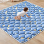 Odorless Premium Foam Baby Play Mat, Soft Microfiber Fabric Crawling Mat for Floor- Comfortable and Hypoallergenic, Non-Slip Cushioned Floor Playpen mat for Infants,Babies,Toddlers