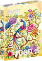 Magical Bird in Tree of Flowers Painting – 1000 Pieces Jigsaw Puzzle for Adults – Matte Finish, Soft Touch, Easy to Assemble, Tight Fit, Vivid Colors, Missing Pieces Service