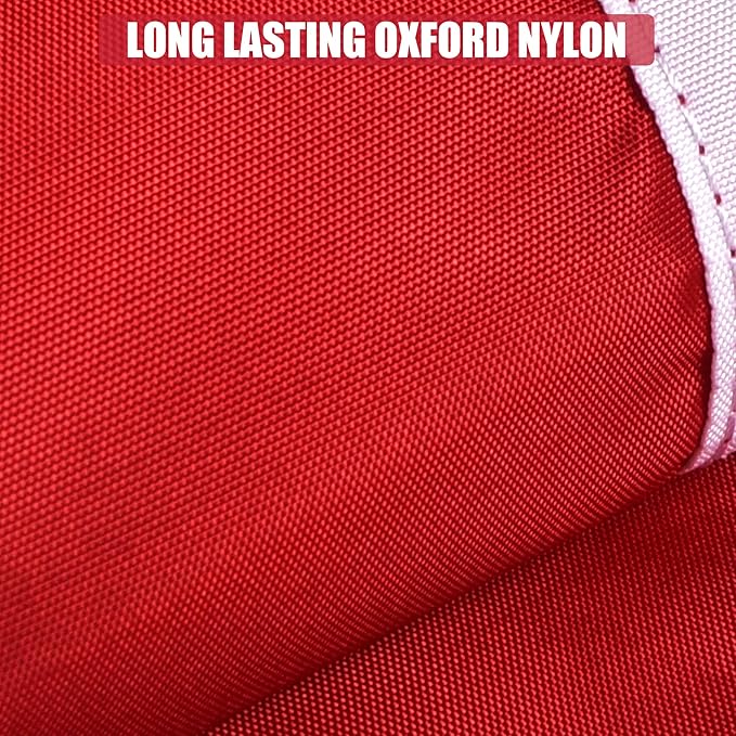 American Flag 5x8 Ft, Outdoor Premium US Flags, Heavy Duty Durable, 420D Oxford Nylon, Embroidered Stars, Brass Grommets