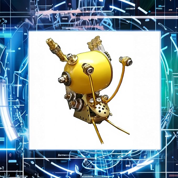Mechanical Metal DIY 3D Insect Brass Puzzle (Snail-Y)