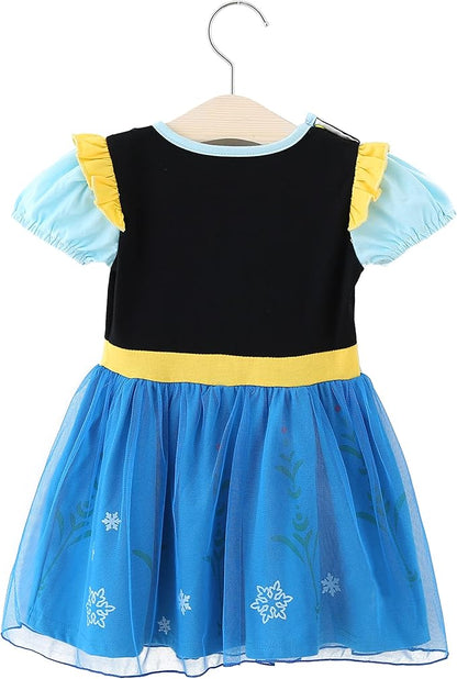 Dressy Daisy Princess Dress Up Clothes Halloween Fancy Party Tulle Skirt Summer Outfit for Baby & Toddler Girls