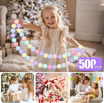 GOGOSO Ball Pits Balls for Toddlers Pack of 50 100 200 Plastics Shape Ball Non-Phthalate Non-BPA Non-Toxic 2.2-Inch Crush Proof Play Balls