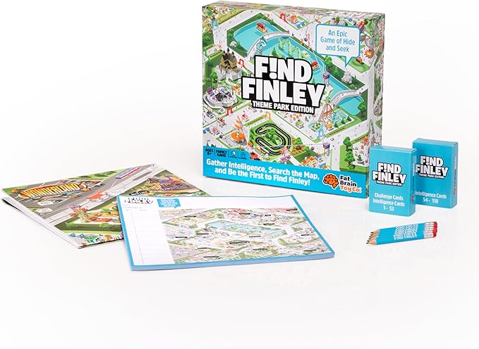 Fat Brain Toys Find Finley - New Deduction Game for Ages 8 to 12