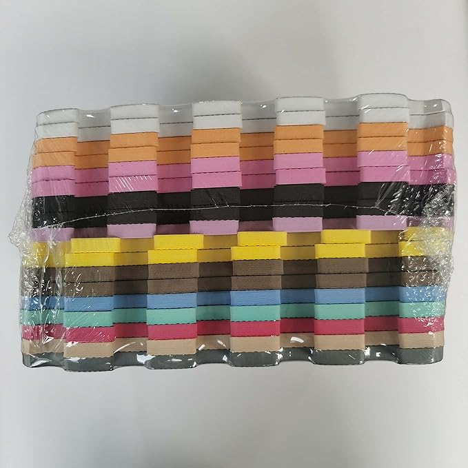 qqpp EVA Rubber 18 Tiles Interlocking Puzzle Foam Floor Mats - Baby Play Mat for Playing | Exercise Mat for Home Workout. Orange. QC-Bb18N