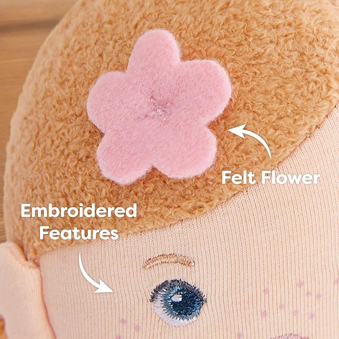 HABA Snug Up Lauren - 10" Soft Doll, Machine Washable - Perfect Snuggly First Soft Baby Doll and Toddler Baby Doll for 6 Months and Up