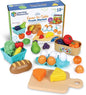 Learning Resources New Sprouts Farm-to-Table Fresh Market - Play Food for Kids Kitchens, Grocery Store, Gifts for Boys and Girls, Ages 18 Months+,27 Pieces