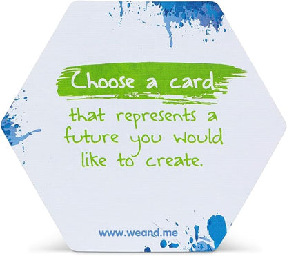 We! Engage Cards – Conversation Starters for Adults, Corporate Team Building, Work Activities, and Icebreaker Games – Ideal for Meetings, Workshops, and Office Activities (56 Cards)