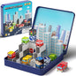 City Traffic Magnetic Blocks Set,Child-Safe STEM Toys with Fully Encased Magnets Non-Toxic & Choking-Proof Travel Learning Gift for Ages 3-8 Car/Airplane Toddler Toy Birthday (49 PCS)