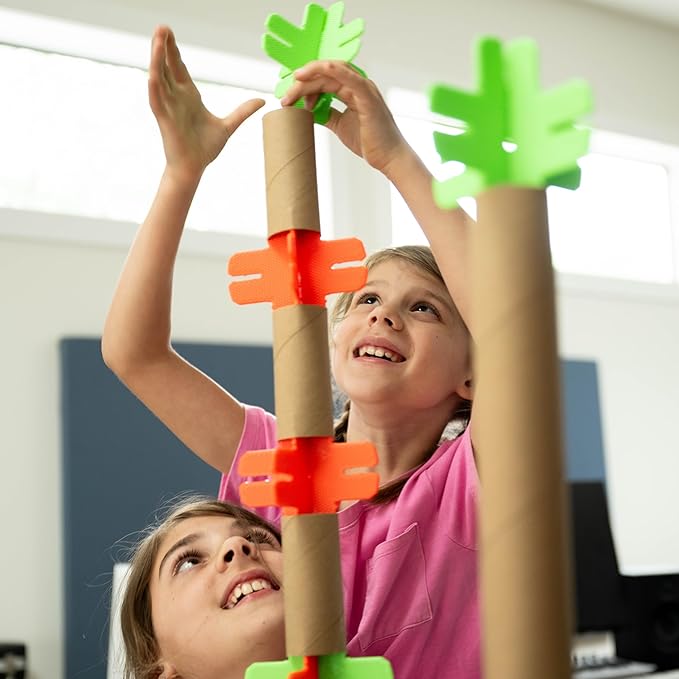 YOX Megabuilder Building Kit | Creative STEM Construction Toys | Made in USA | Bulk Building Set for Kids Ages 4-10