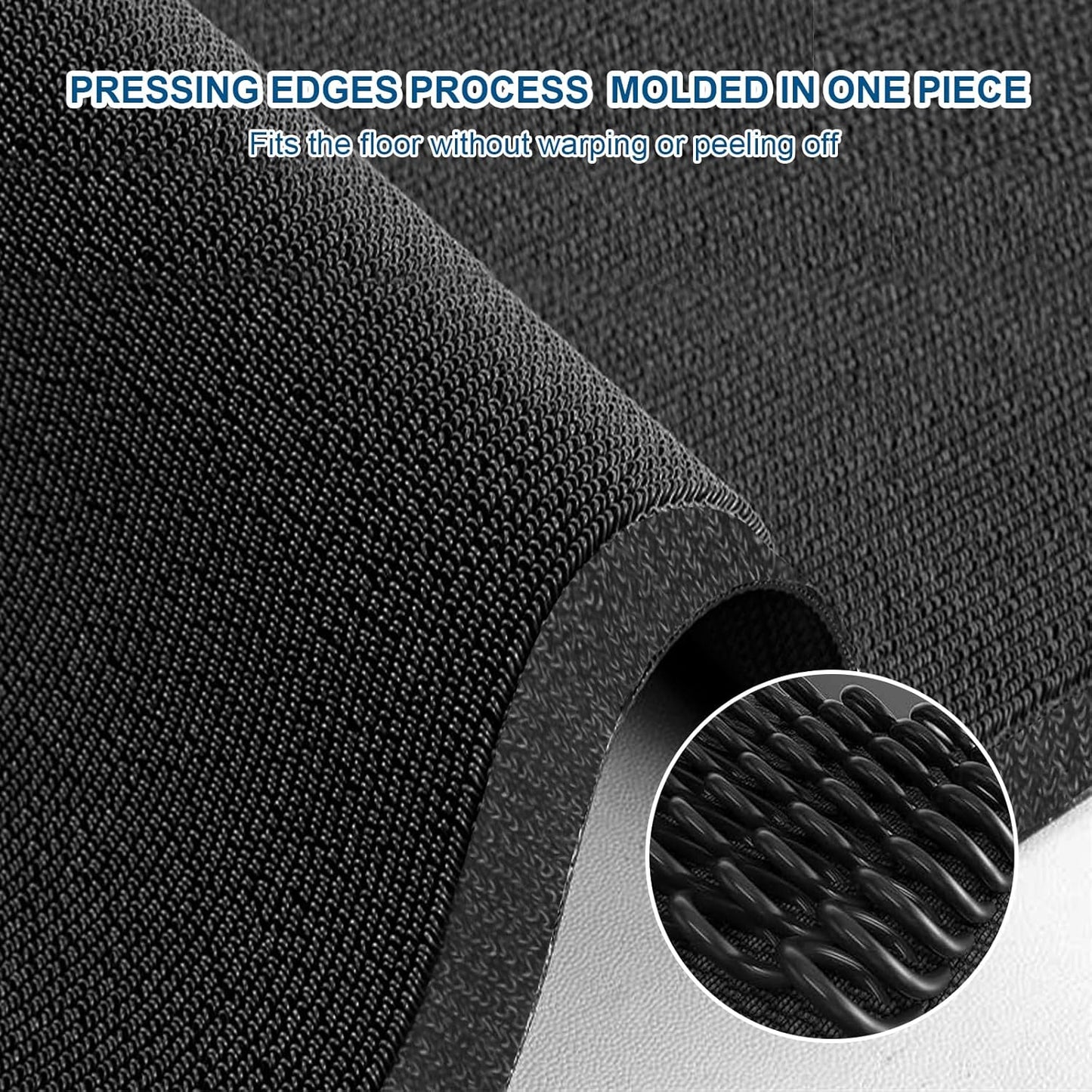 Custom Commercial Grade Floor Mat Doormat Entryway Area Rug Welcome Carpet for Business Home Indoor/Outdoor Non Slip Washable Durable