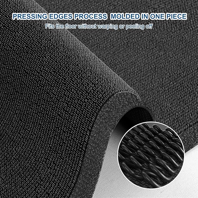 Custom Doormat Floor Mat Entryway Area Rug Welcome Carpet for Business Home Indoor/Outdoor Non Slip Washable Waterproof Durable