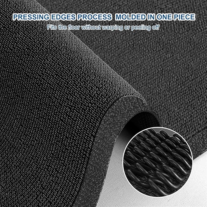 Custom Commercial Grade Carpet with Any Logo Floor Entryway Area Rug Welcome Door Mat for Business Home Indoor/Outdoor Non Slip Washable Durable