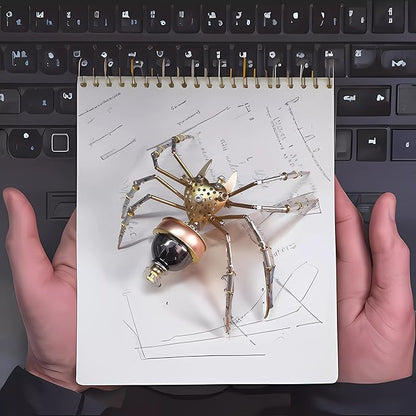 Mechanical Metal DIY 3D Insect Brass Puzzle (Jumping Spider)