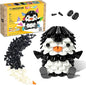 Animals 3D Soft Building Blocks - Cute Animal Kit, Pressure-Relief, STEM Educational Toys, Enhance Hands-On Skills Interlocking Building Blocks (1111-Mini Penguin)