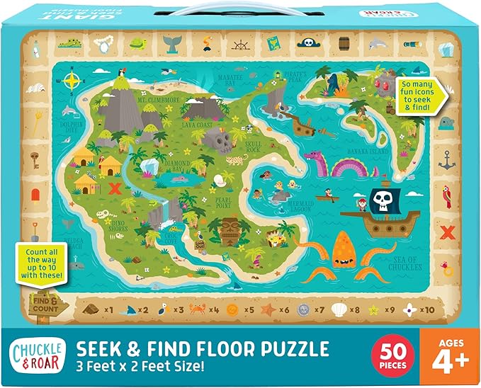Chuckle & Roar Seek & Find Treasure Hunt Puzzle