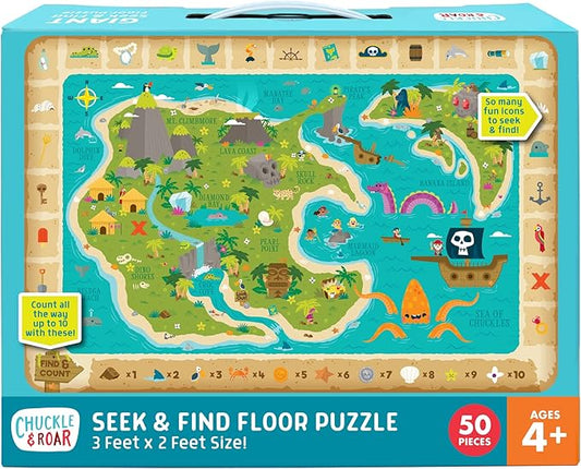 Chuckle & Roar Seek & Find Treasure Hunt Puzzle