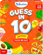 Skillmatics Guess in 10 Junior Food We Eat for Kids, Boys, Girls, and Families Who Love Card Games, Board Games and Educational Toys, Travel Friendly, Gifts for Ages 3, 4, 5, 6