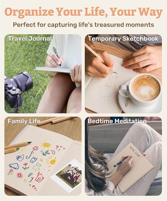 PieceRelax A5 Puzzle Journal 329 Plastic Pieces for Adults - Van Gogh - Irises - Book Cover & Notebook, Unique Puzzle Gift, Jigsaw Artwork [YA1065]